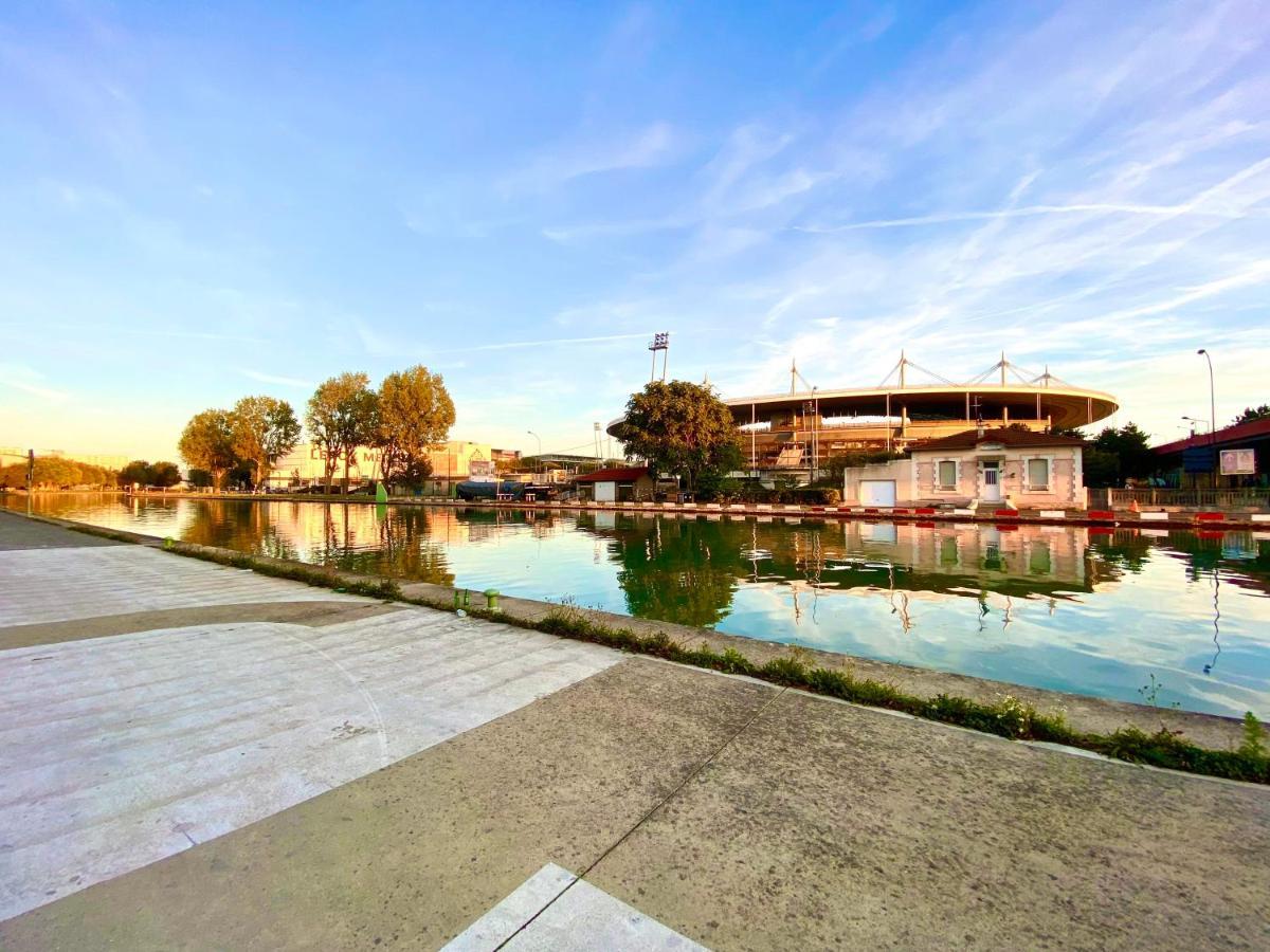 Magnifique Villa Avec Jacuzzi Au Pied Du Stade Saint-Denis  Exterior foto