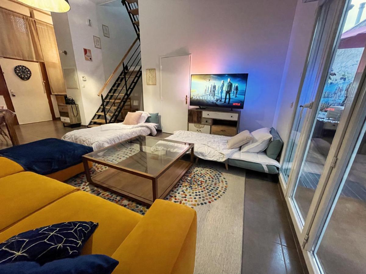 Magnifique Villa Avec Jacuzzi Au Pied Du Stade Saint-Denis  Exterior foto